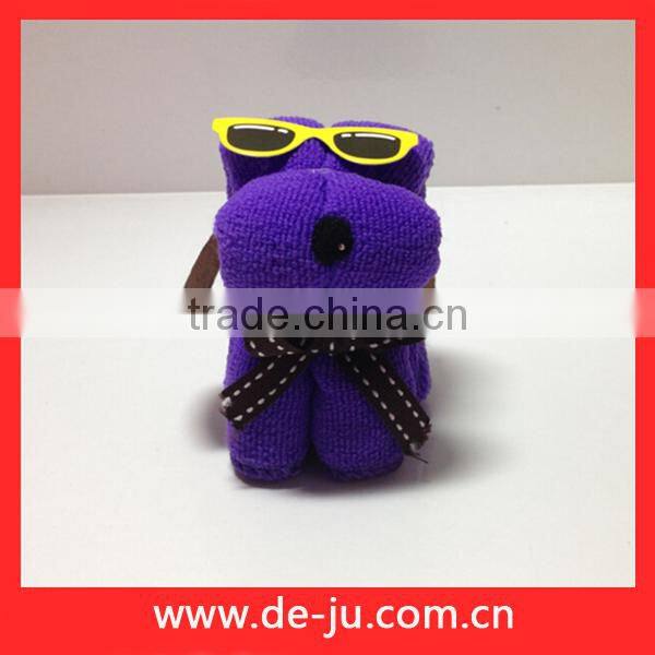 Colorful Towels Dog Shaped Birthday Gift For Children