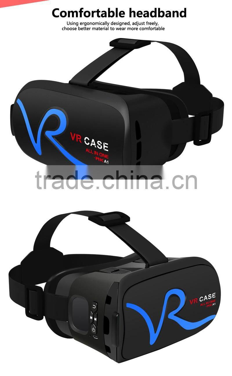 Brand New All In One VR Case Rk-A1, Upgraded Vision VR BOX 2.0
