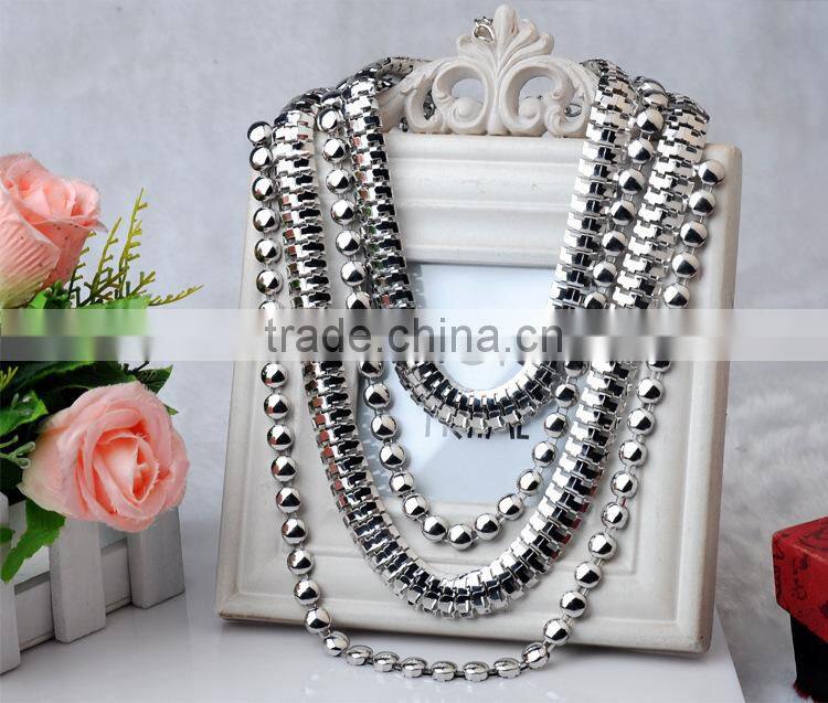 2015 Latest new style women fashion alloy jewelry necklace
