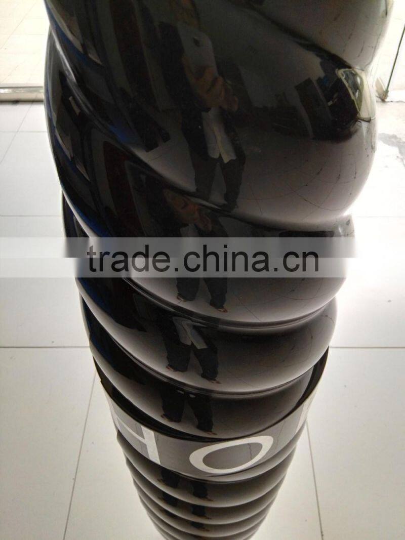 OEM design plastic display stand, cosmetic advertising display