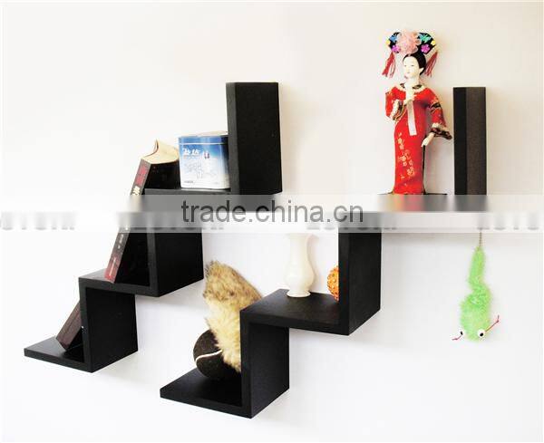 w v shape mdf wall wooden floats