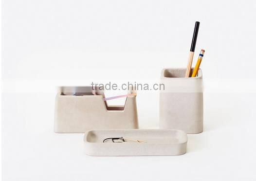 Handmade item Concrete name card holder photo stand