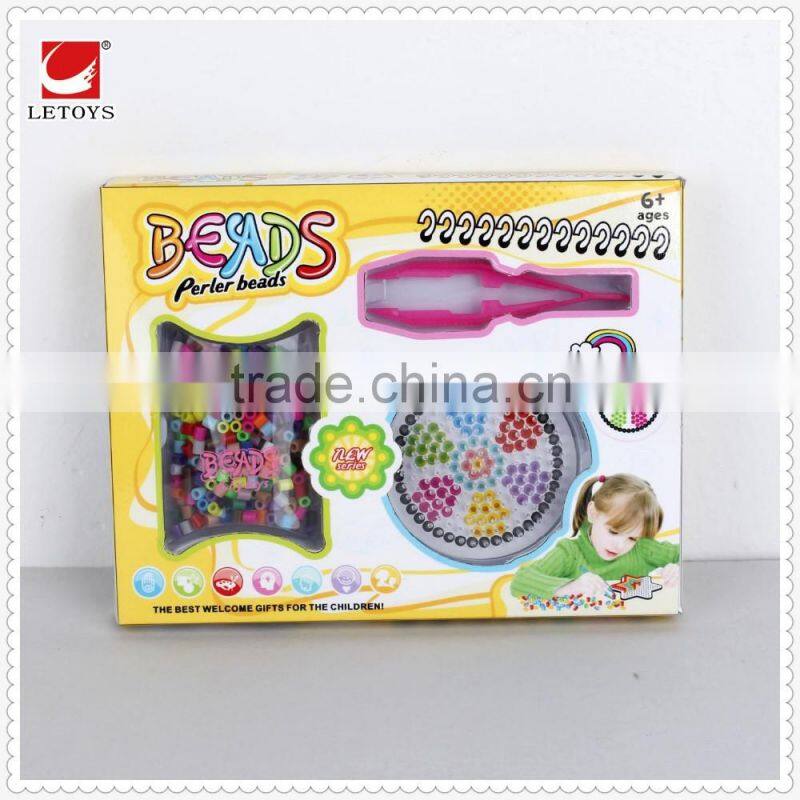 wholesale popular plastic DIY beads toys set for children