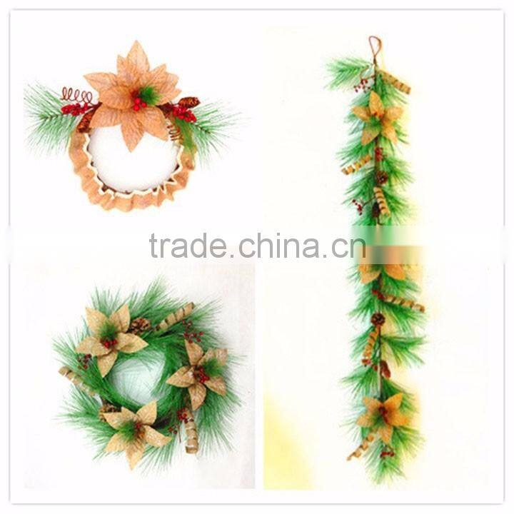 wholesale christmas decorations christmas garlands for christmas market