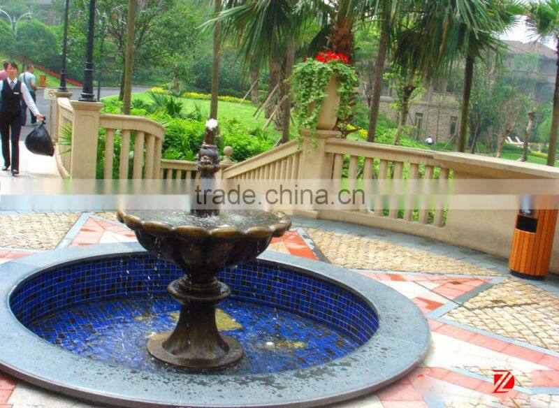 small casting bronze garden fountain