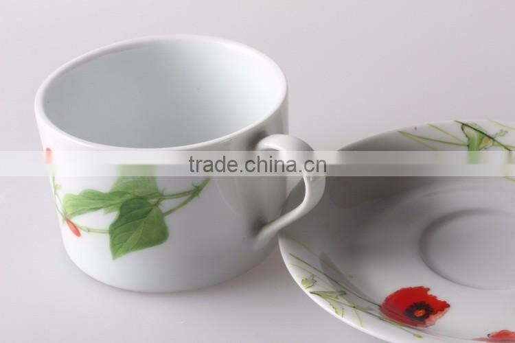 China top factory wholesale porcelain dinnerware tea cup sets hot sale