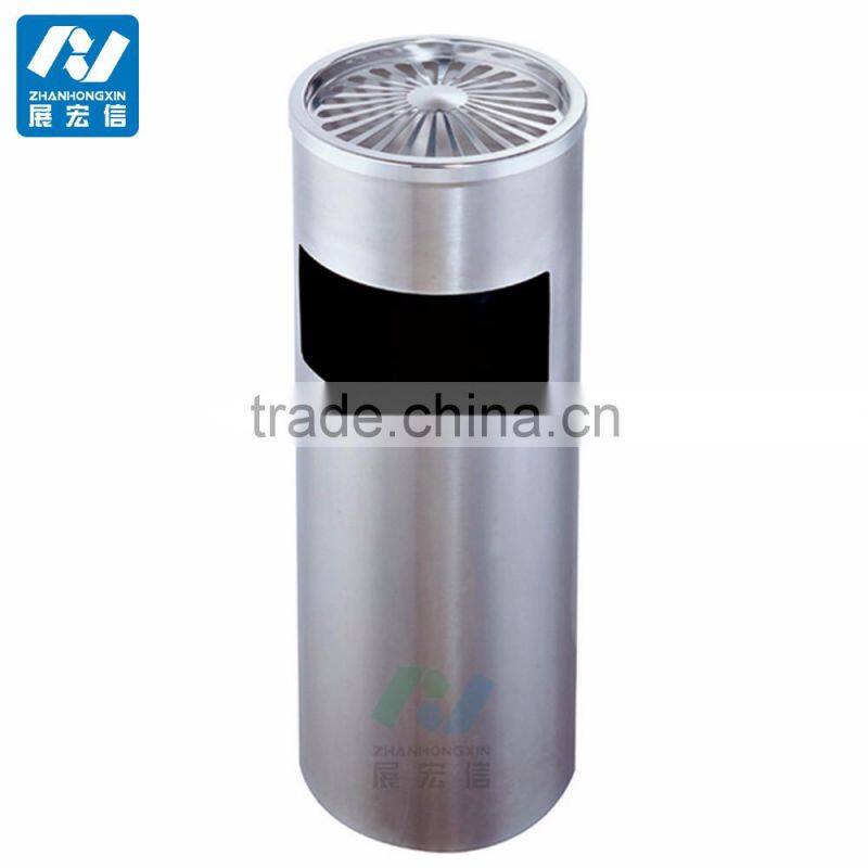 Indoor stainless steel ashtray stand