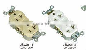 universal decorative power mount wall outlet sockets U23