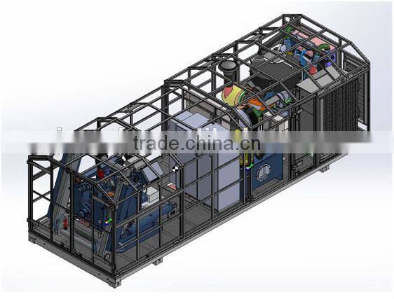 GT100 high quality moveble rail welding machine