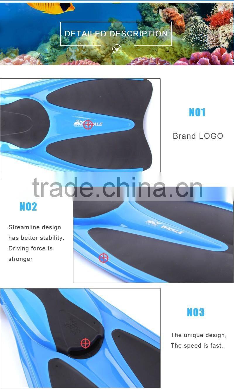 2017 New Open Heel Diving Fins For Short Distance Diving
