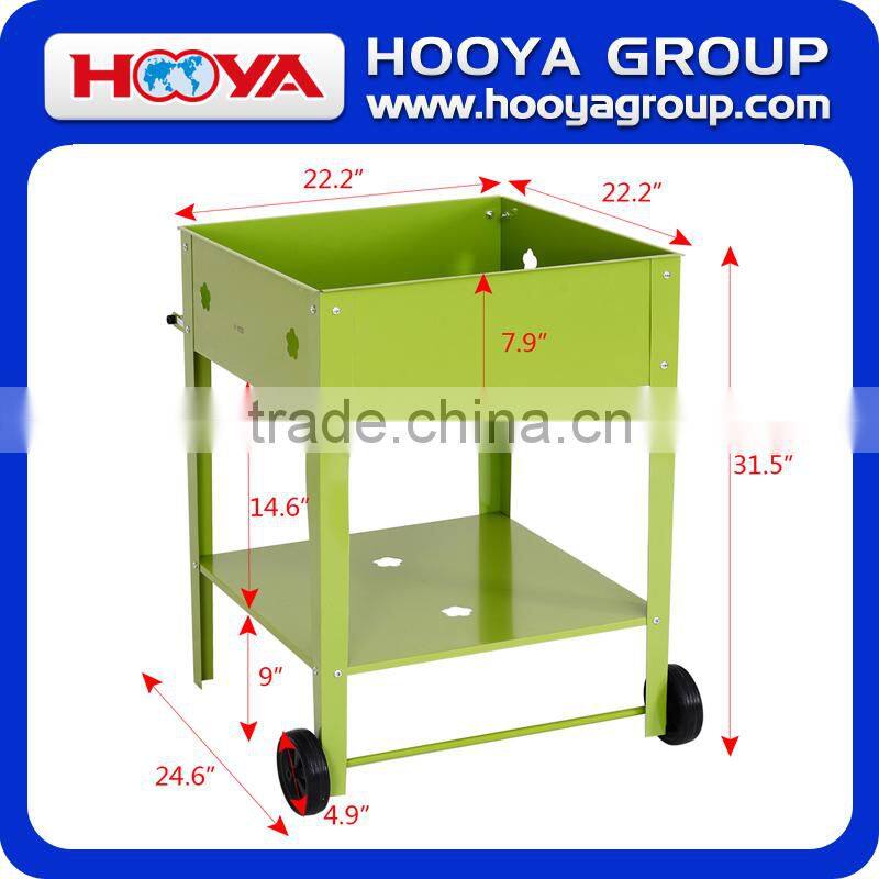movable metal cheap planter holder