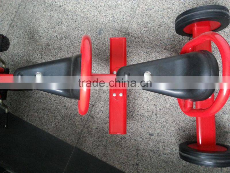 children 3 wheel car baby tricycle two seat for sale