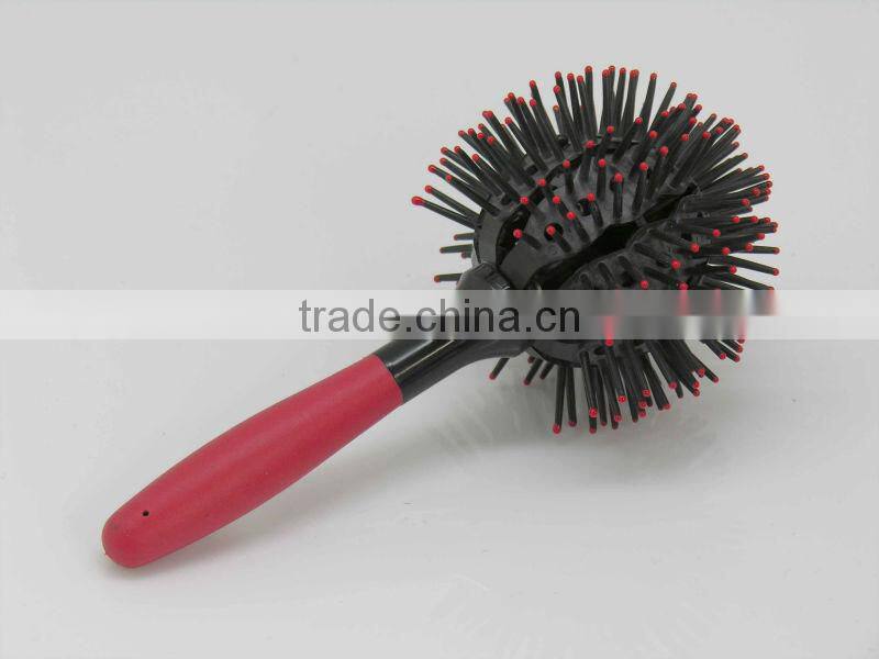 Plastic hair brush, Professional hair brush, Fashion hair brush, hair brush in hair brush, colorful detangling hair brush,