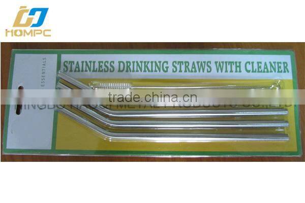 starbucks hot coffee stainless long drinking straws