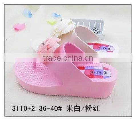 latest fashion high heel flip-flop for ladies