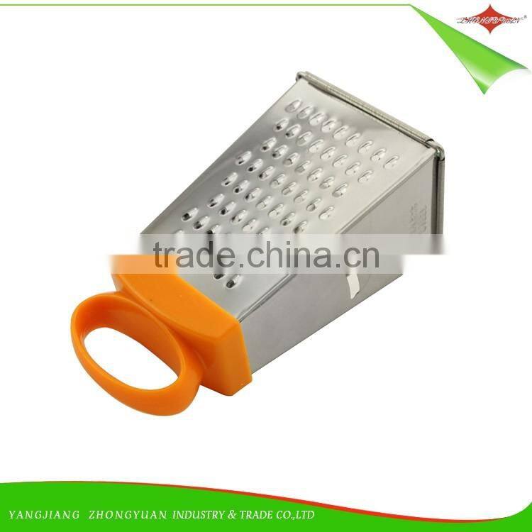 ZY-N5021Wholesale Cheese Tools Four Side side square Box Cheese Grater with Hand