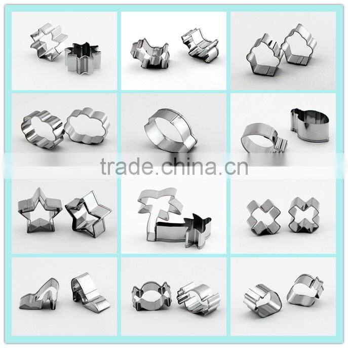 Cookie cutter stainless steel biscuit mold best food grade cake tools