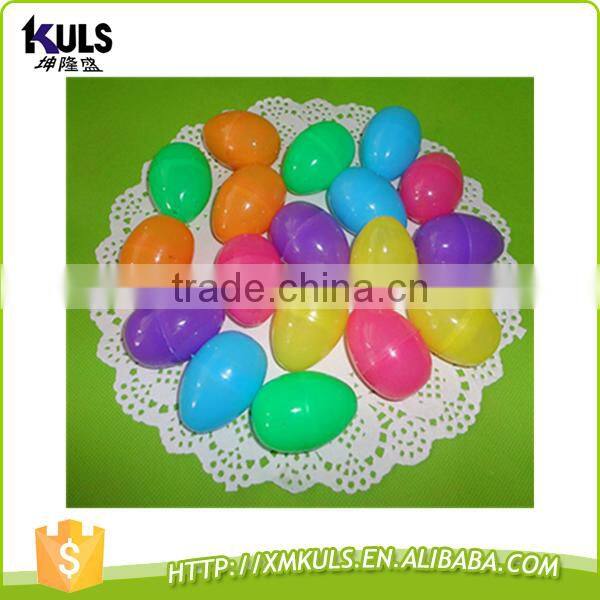 Wholesale Easter eggs plastic decorative egg shell diy plastic easter eggs