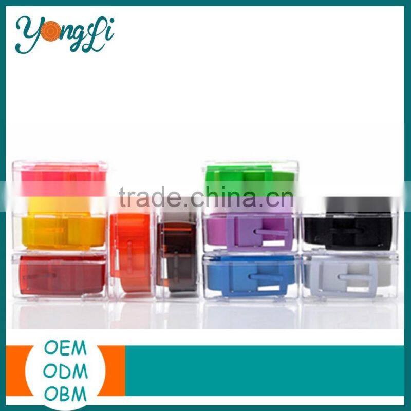 Promotion Silicone Belt Colorful Silicone Rubber Belt