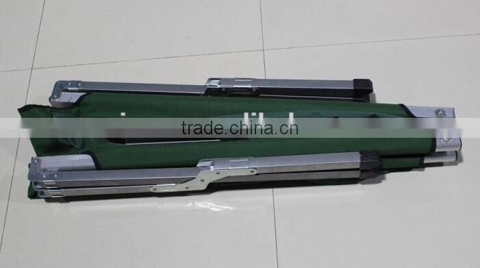 Aluminium Material FOLDING TRAVEL BED for emergency use