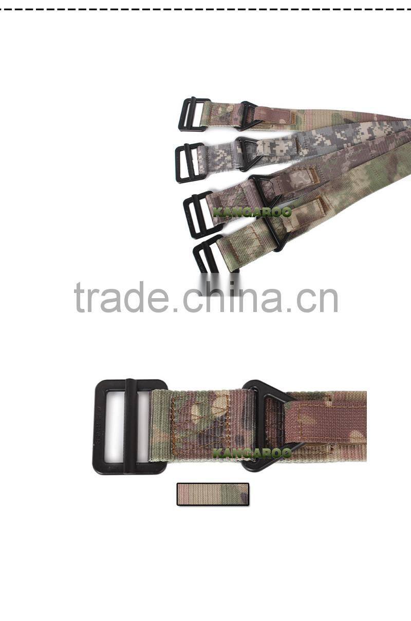 Luxury Sport Military Tactical Belt With Stainless Steel Belt Buckle