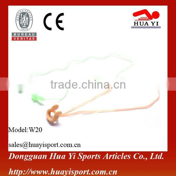 Protect Latex Swimming nose clip with string Lightweight and durable nose clip