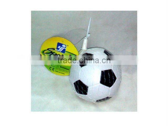 black and white football