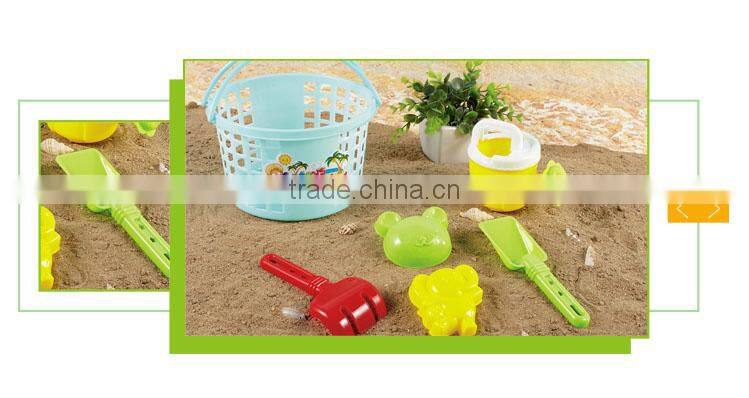 Hot selling child plastic toy kid basket beach