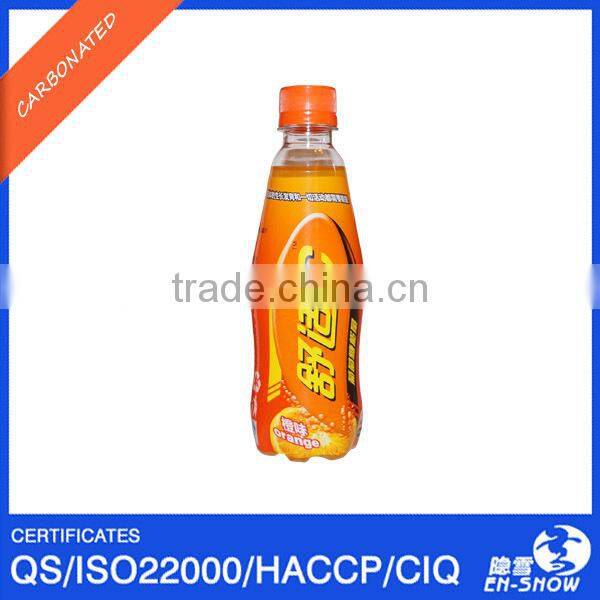 Soda Drink with Peach Flavor