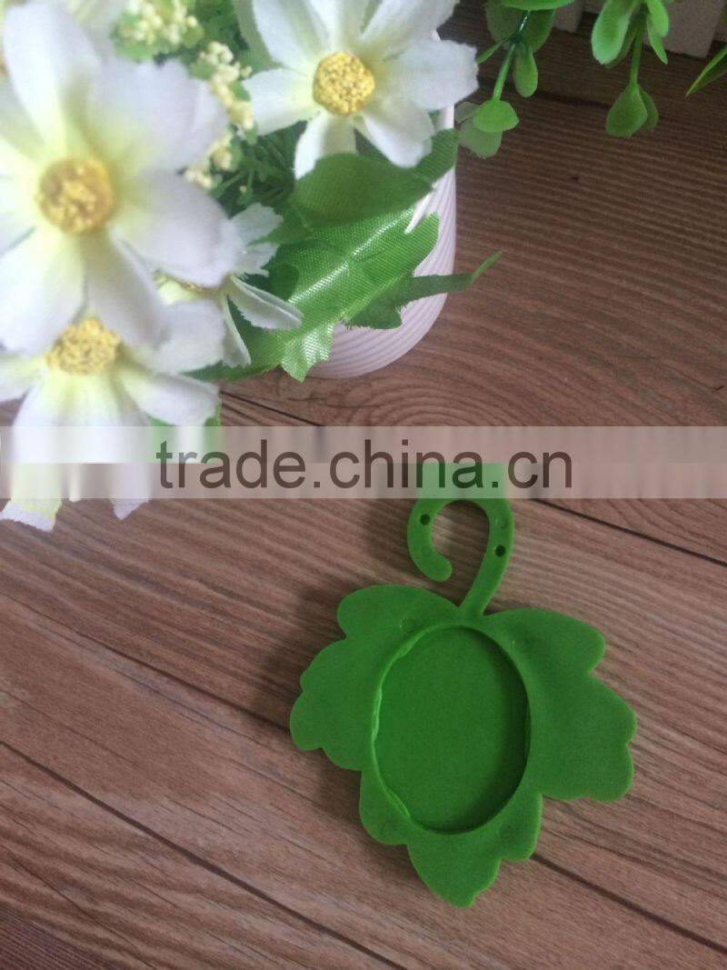 NEWEST green leaf car air freshener/air freshner WITH tea scent