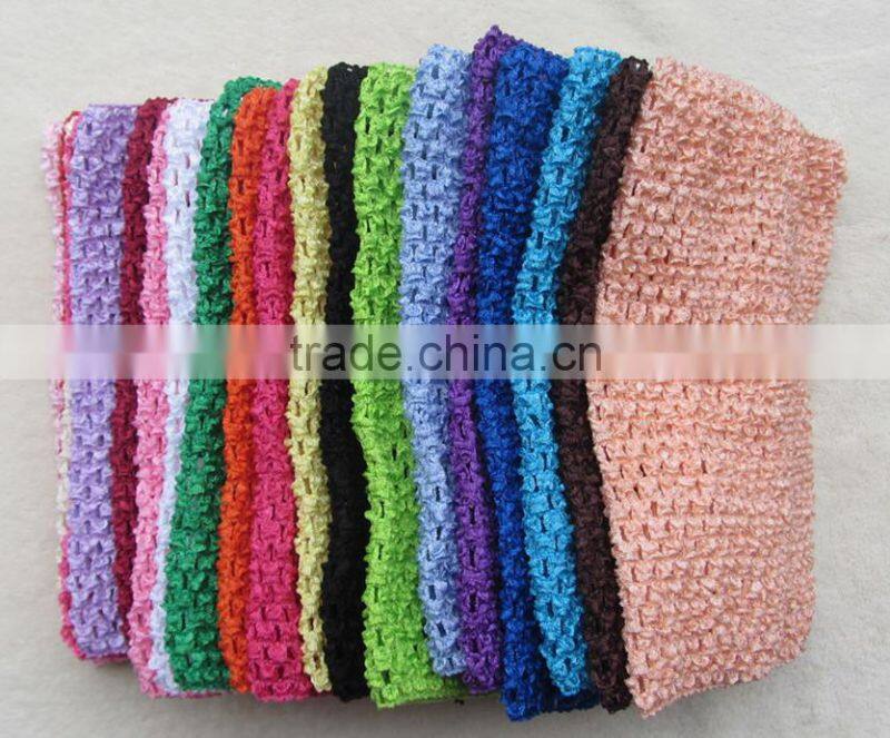 Wholesale 6inch crochet headhand /crochet baby tutus /crochet tube top