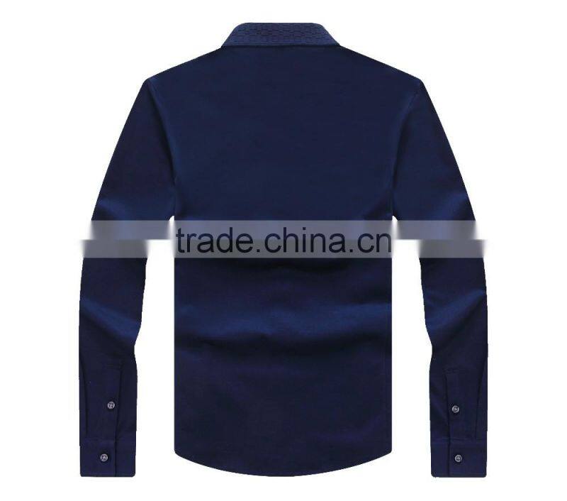 mens long sleeve hign design class fashion cotton polo t shirt