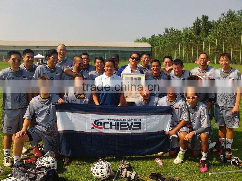 custom made wild ice hockey goalie jersey with pattern