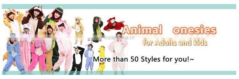 flannel cartoon adult animal jumpsuit animal pajamas jumpsuit donkey design