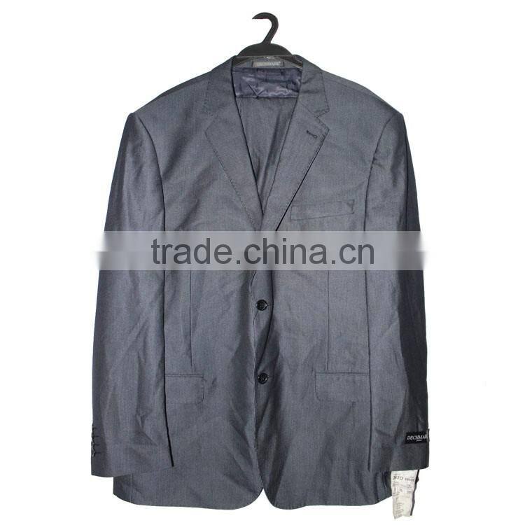GZY wholesale Fashion classic blue suit pant coat