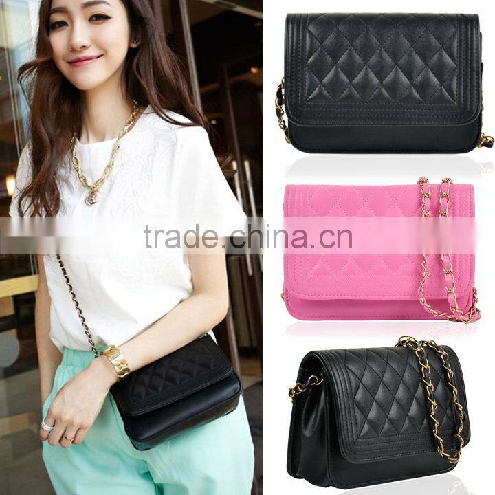 Women's Candy Color Handbag Shoulder Chain Bag Cross-body 17470#