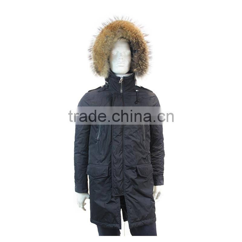 2014 2015 men's parka with hood