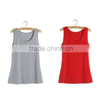polyamide and spande fashion y back girls tank top