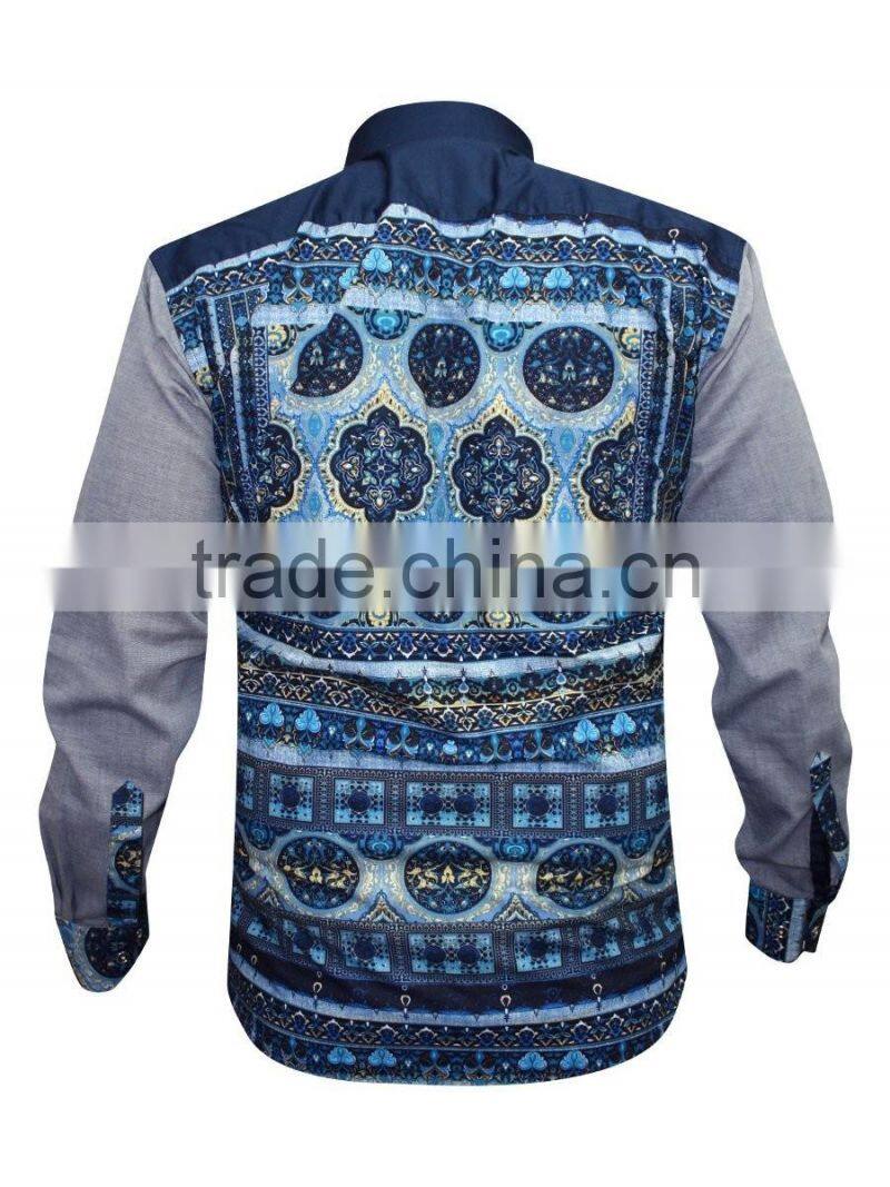 Blue Party Wear Shirt