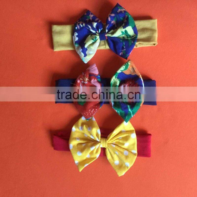 Wholesale Baby Girl Big Bow Headbands Flower Girl Hairbands Children bows