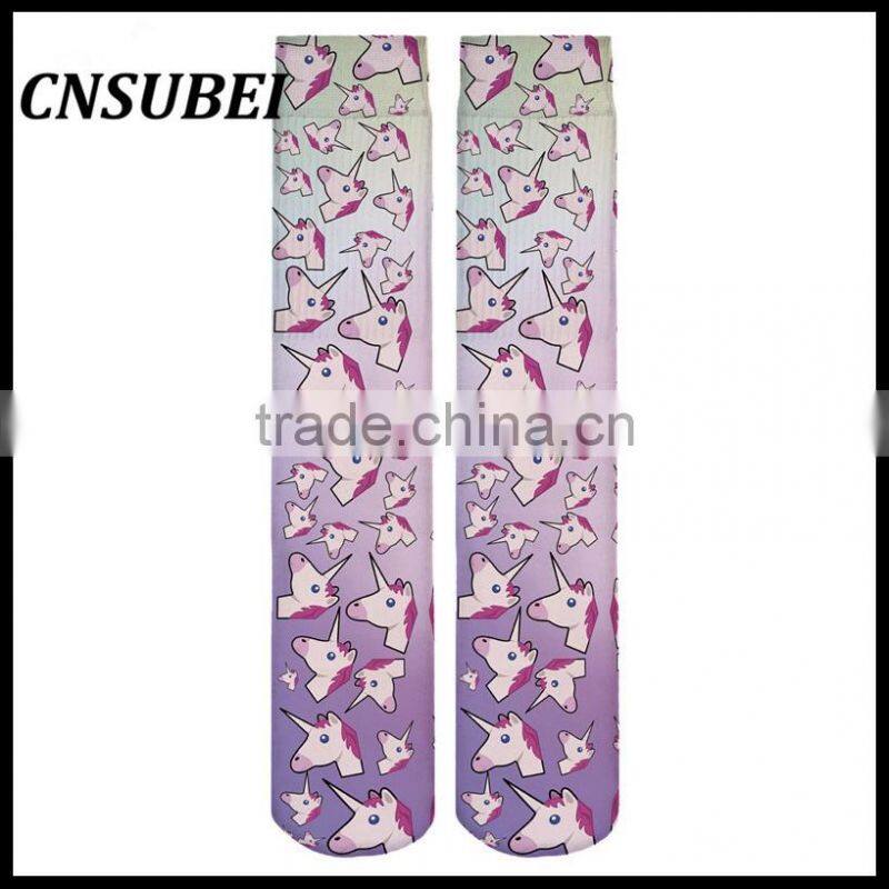 3D digital print sublimated socks