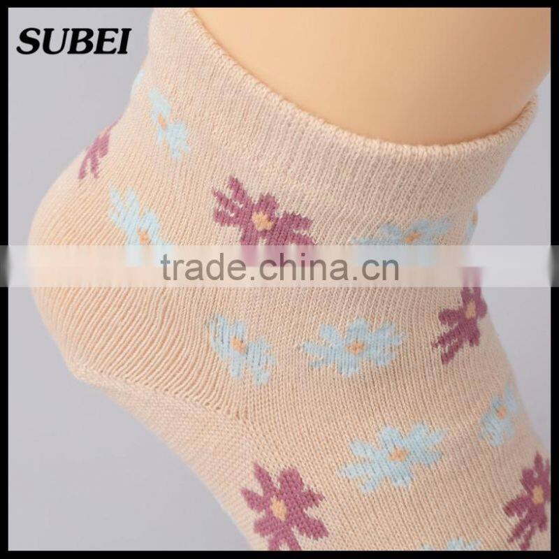flower knitting sock five toe finger socks woman sock