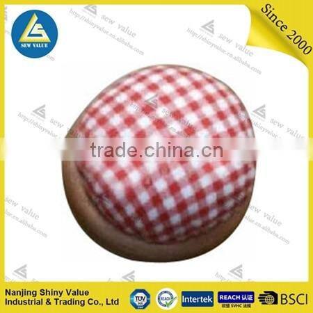 Fashion design cap shaped printing type DIY pin cushion