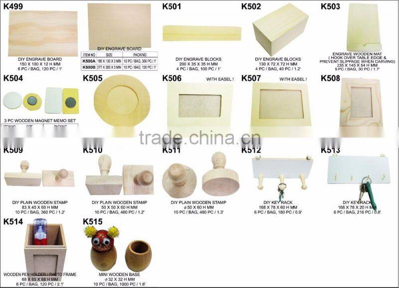 Creative design wooden perpetual calendar, creative calendar