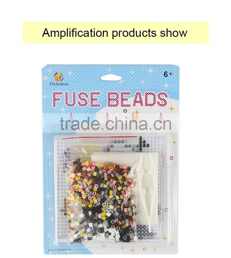 2017 Hot selling Toucan DIY education plastic hama fuse beads toys