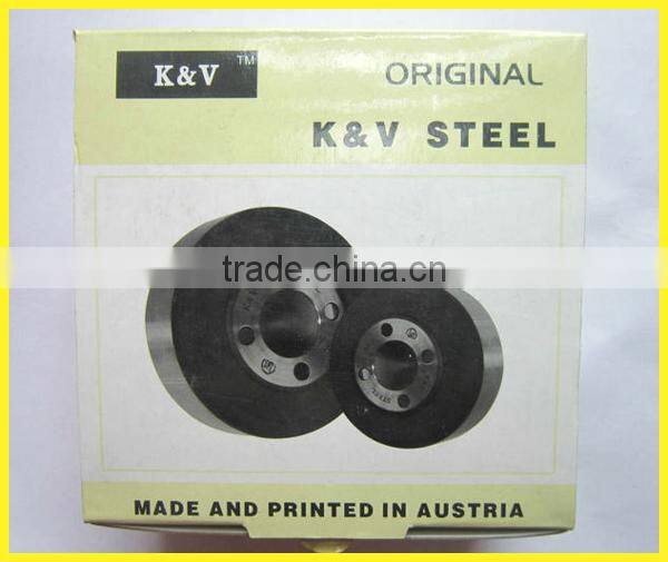 KV bell knife for skiving machines