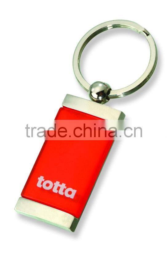 2016 Custom Fish Shaped Epoxy Dripping Keychain