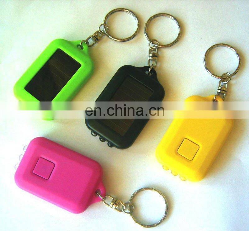 3led solar no need batter flashlights