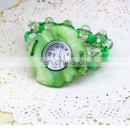 New Fashion Assorted Beach Watch Coconut Shell Bracelet Watch Palm Vintage wristwatch Ethnic Brazilian Fashion watch