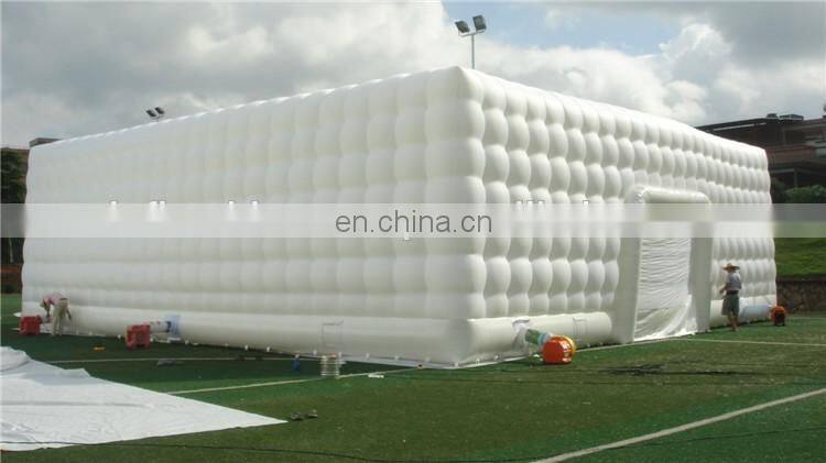 2016 Custom Beautiful LED lighting inflatable tent,square tent inflatable